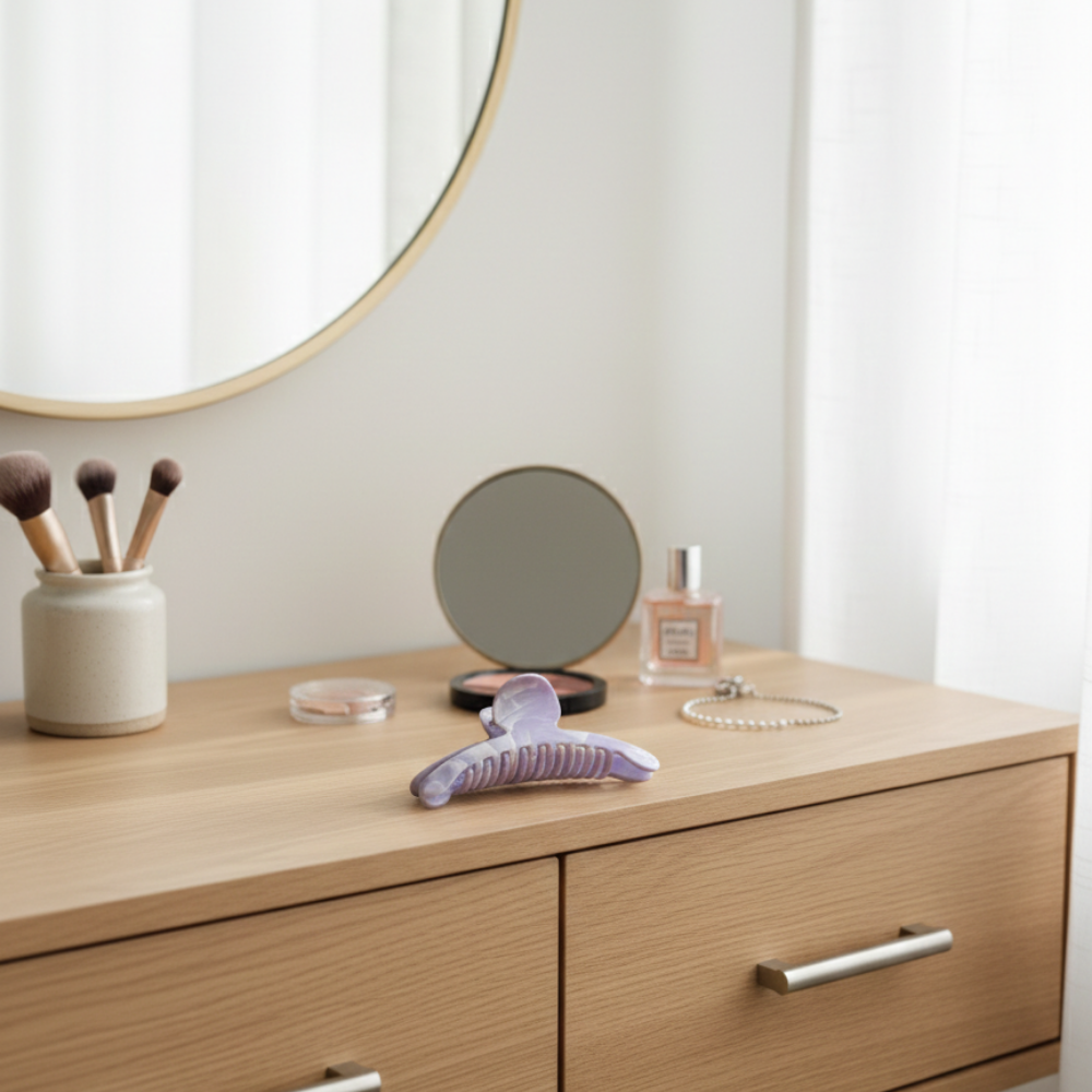 Kavisli Mermer Dokulu Mandal Toka