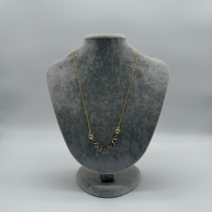 Zirkon Taşlı “Mama” Yazılı Kolye