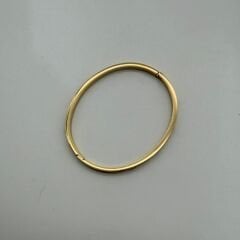 İnce Gold Çelik Kelepçe Bileklik