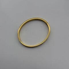 Gold Çelik Kelepçe Bileklik