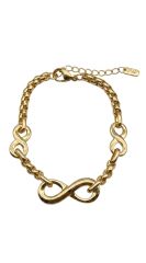Xuping Sonsuzluk Figürlü  14K Gold Zincir Bileklik