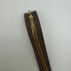 Mare Accessories | Çift Sıra Örgü Zincir Çelik Bileklik