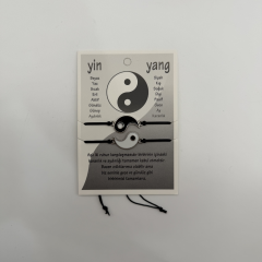 Yin Yang Çift Bileklik Seti