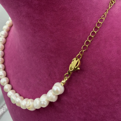 Doğal İnci Boncuk Kolye
