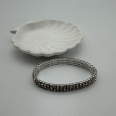 Zirkon Taşlı Esnek Taş Bileklik