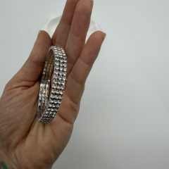 Zirkon Taşlı Esnek Taş Bileklik