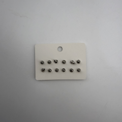 Beyaz Zirkon Taşlı Çoklu Küpe Seti