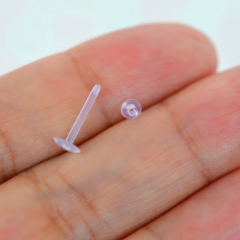Şeffaf Silikon Piercing
