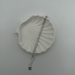 Silver Zirkon Taşlı Su Yolu Bileklik