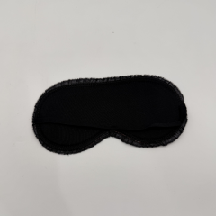 Çiçek Desenli Kırmızı Uyku Bandı