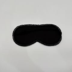 Yıldız Desenli Siyah Uyku Bandı