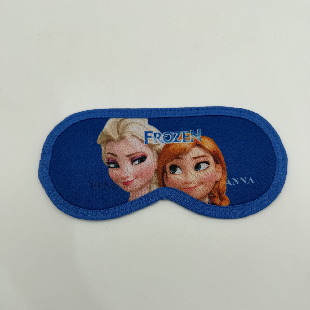 Karlar Kraliçesi Çizgi Film Baskılı Çocuk Uyku Bandı