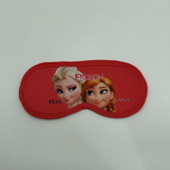 Karlar Kraliçesi Çizgi Film Baskılı Kırmızı Çocuk Uyku Bandı