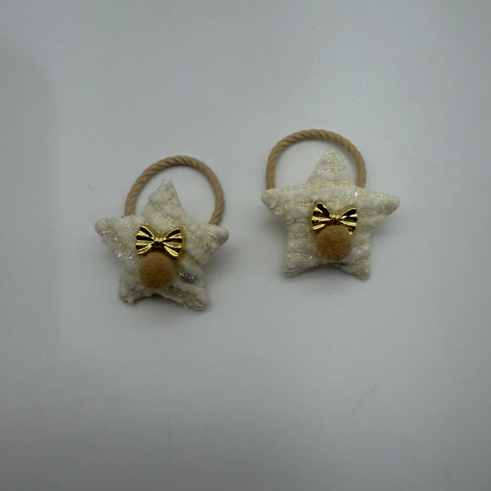 Yıldız Figürlü Çocuk Saç Lastiği Seti