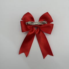 Atatürk Baskılı Kırmızı Beyaz Fiyonk Toka