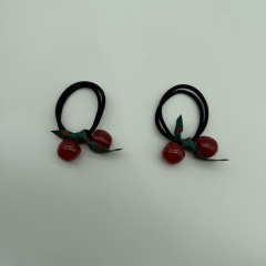 Kiraz Detaylı Saç Lastiği Seti